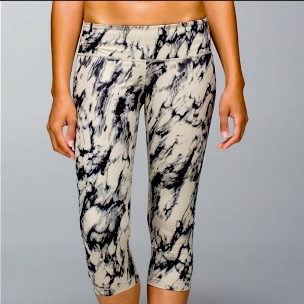 Lululemon Wonder Under Leggings - Marble Python